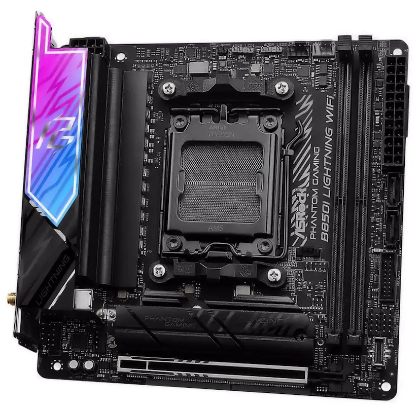 Montaje Placa Base ASRock B850I Lightning WIFI Braojos de la Sierra Braojos de la Sierra PC - Montaje Placa Base ASRock B850I Lightning WIFI Braojos de la Sierra