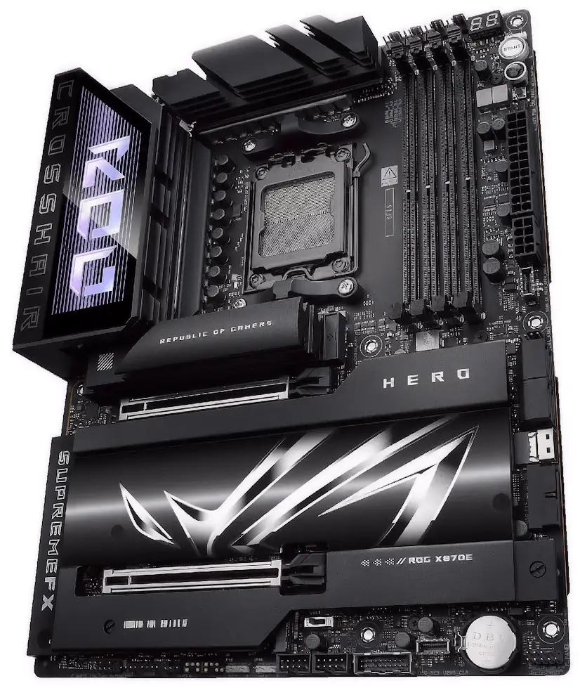Montaje Placa Base ASUS ROG CROSSHAIR X870E DARK HERO Braojos de la Sierra Braojos de la Sierra PC - Montaje Placa Base ASUS ROG CROSSHAIR X870E DARK HERO Braojos de la Sierra