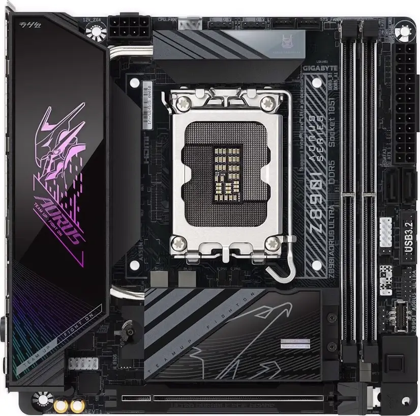 Montaje Placas Base Gigabyte Z890I AORUS ULTRA Gaming PC Braojos de la Sierra Montaje Placa Base Gigabyte Z890I AORUS ULTRA Gaming PC Braojos de la Sierra