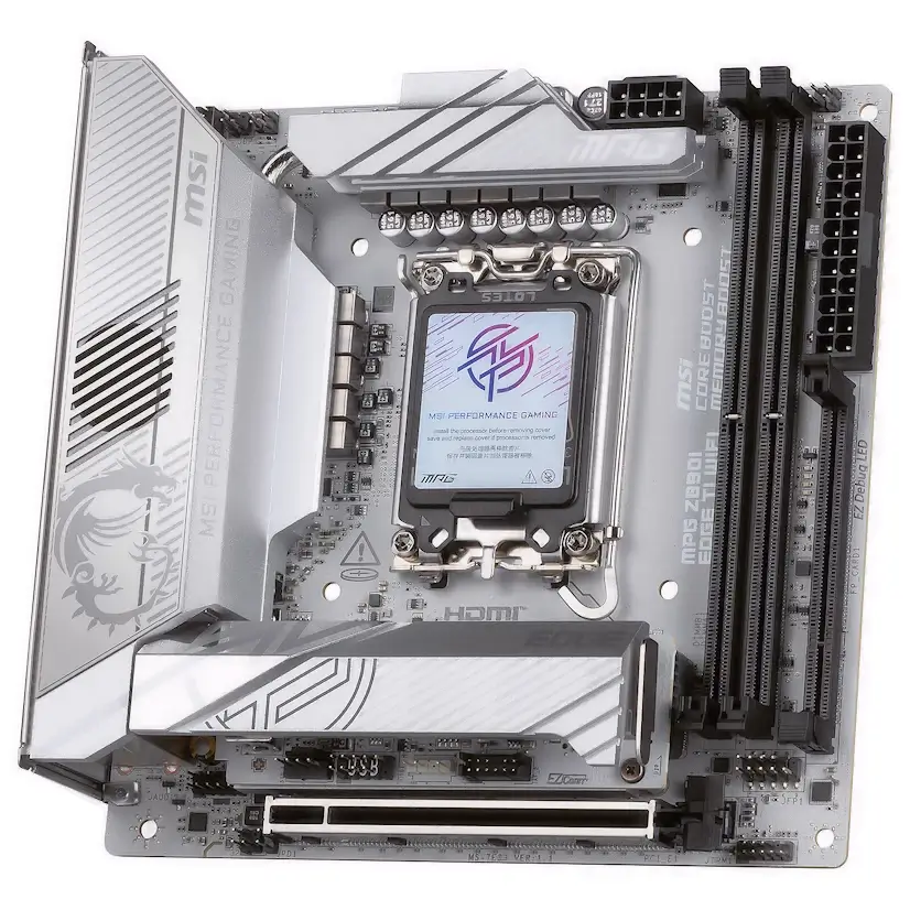 Montaje Placa Base MSI MPG Z890I EDGE TI WIFI Gaming PC Braojos de la Sierra Montaje Placa Base MSI MPG Z890I EDGE TI WIFI Gaming PC Braojos de la Sierra